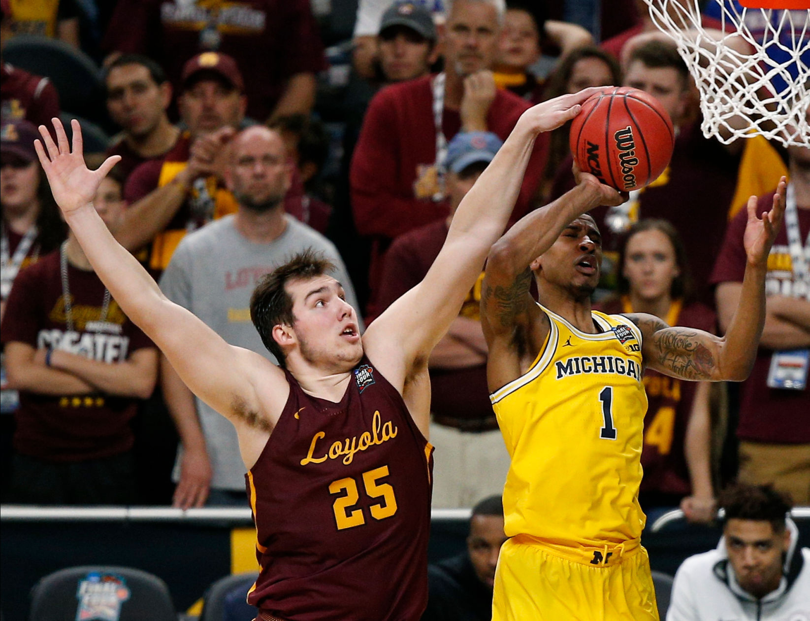 Loyola-Chicago center Cameron Krutwig